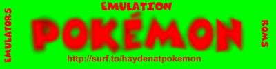 Welcome to Emulation Pokmon